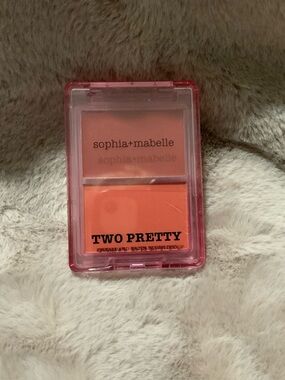 Sophia + Mabelle Two Pretty Blush Duo in Peach & Coral